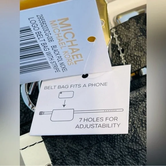 Michael Kors Unisex Belt/Wallet Phone Bag NWT in Gift Box - Picture 8 of 9